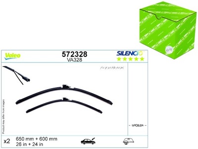 LIMPIAPARABRISAS ESCOBILLAS 2 PIEZAS AQUABLADE 650 600MM MERCEDES ESPRINTER B910  