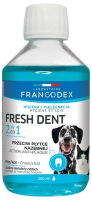 Fresh dent płyn do higieny jamy ustnej dla psów i kotów 250 ml