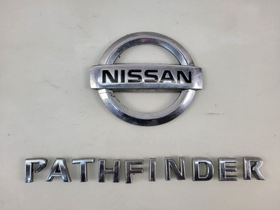 Nissan pathfinder r51 lift значок значки logo эмблема фото №1