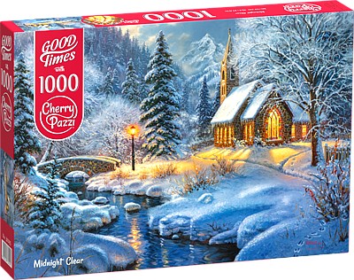 PUZZLE 1000 CHERRYPAZZI MIDNIGHT CLEAR 30295