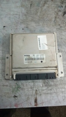 Блок керування двигуна alfa romeo 166 i 2,4 jtd 0281001787 фото №1