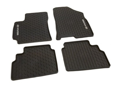 Коврики резиновые hyundai kona 2023 be131ade00 фото №1