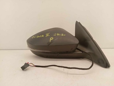 Зеркало правое передние skoda octavia iii 12-20 фото №1