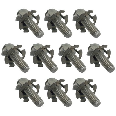 10x renault master 3 10- клипса защита под двигатель оригинальные 7703015203 фото №1