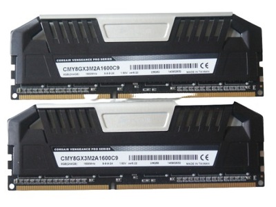 Pamięć DDR3 8GB 1600MHz PC12800 Corsair Vengeance Pro 2x 4GB Dual Gw.