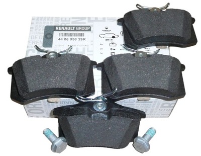 Гальмівні колодки гальмівні renault clio iii fluence задня 440605839r оригінал фото №1