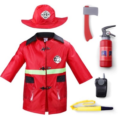 Zestaw strażaka strój strażaka dla dzieci akcesoria