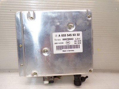 Модуль блок керування disctronic mercedes sl r 230 w209 clk 0335456332 фото №1