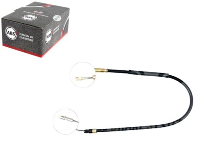 Трос тормоза ручного mercedes r170 slk 96-04 lt фото №1