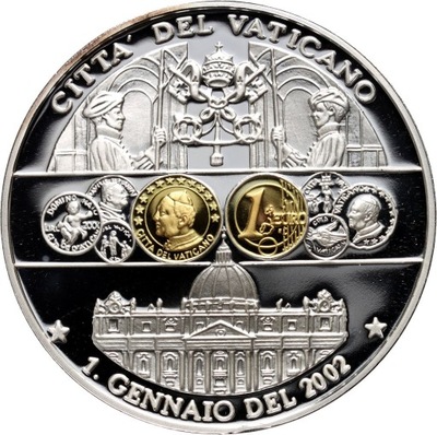 #AJ# Watykan, medal, strefa Euro