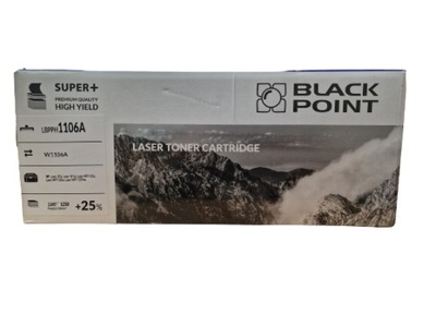 TONER BLACK POINT LBPPH1106A / W1106A