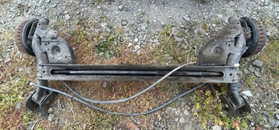 Балка oś подвеска задняя dacia logan ii mcv 12- фото №1