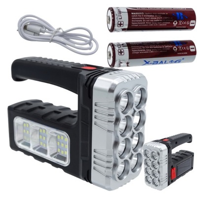 Latarka lampa solarna akumul. powerbank 300lm LED