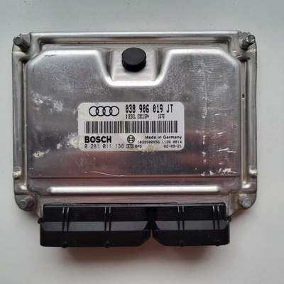 КОМПЬЮТЕР ДВИГАТЕЛЯ AUDI A4 B6 1.9 TDI 038906019JT