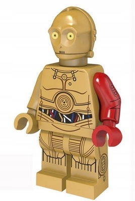 C 3PO FIGURKA STAR WARS KLOCKI MINIFIGURKA