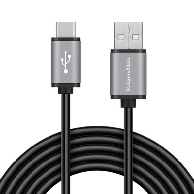 Kabel USB - USB C Kruger&matz 1m KM1239 USB typ C