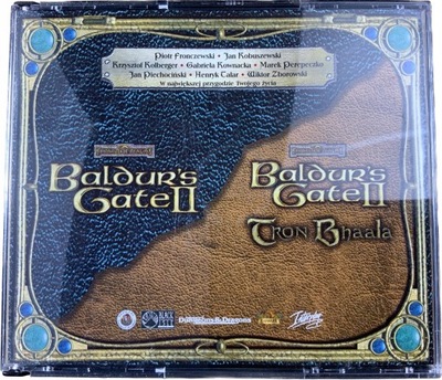 BALDUR’S GATE II TRON BHAALA płyty ideał- PL PC