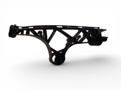 Mercedes slk r172 напрямна бампера правий задній задній новий oryg фото №1