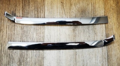 Peugeot 607 молдинг chroma na бампер левая 9649007177 фото №1