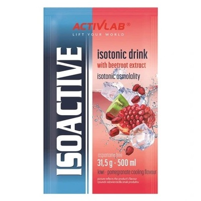 Activlab Isoactive izotonik proszku 31,5g Granat