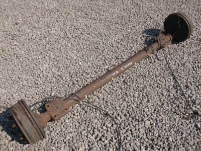 Renault master ii opel movano 98-10 балка oś задняя задняя тормозные барабаны фото №1