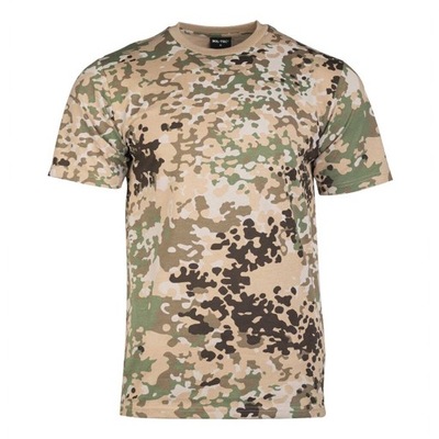 Koszulka Męska wojskowa Bawełniana t-shirt moro Mil-Tec Arid Fleck XXL