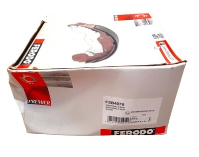 Набір колодка гальмівних ferodo fsb4078 iveco daily ii, iv фото №1
