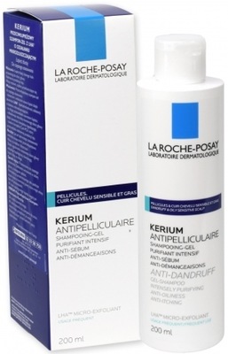 La Roche kerium przeciwłupieżowy szampon 200 ml