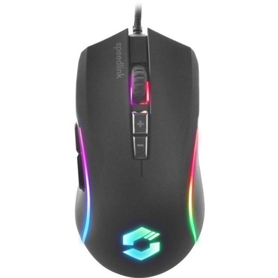 Mysz gamingowa Speedlink Zavos podświetlana RGB 6400 DPI