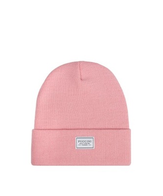 Czapka PUCCINI Różowa casual beanie