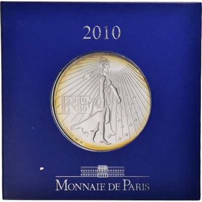 Francja, Semeuse, 50 Euro, 2010, Paris, MS(65-70),