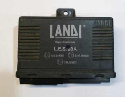 Блок керування lpg landi les 98 l.e.s. 98a фото №1