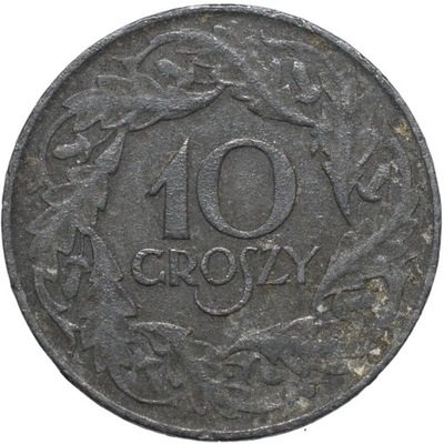 10 gr groszy 1923 Cynk GG