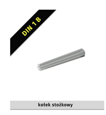 Kołek stożkowy 8x110 DIN 1 B 25 szt.