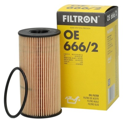 Фільтр оливи filtron oe666/2 фото №1