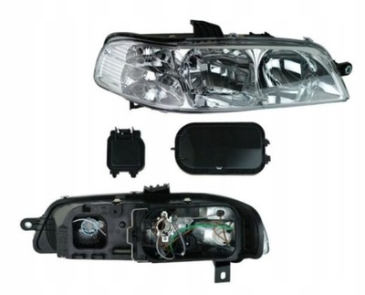 Фара fiat palio 2 02-06 albea l/p фото №1