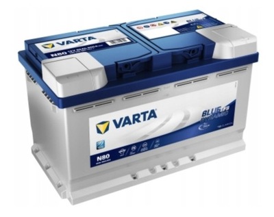 АКУМУЛЯТОР VARTA N80 12V 80AH 800A 580500080D842