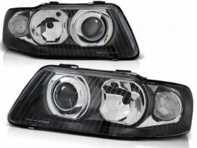 Лампи передні чорні audi a3 8l 9/00-5/03 black фото №1