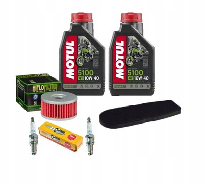 FILTRO SUZUKI VL 125 INTRUDER ACEITE MOTUL BUJÍAS  