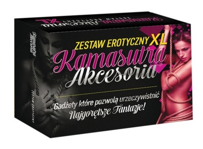 KAMASUTRA AKCESORIA XL Zestaw Erotyczny dla Par