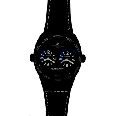 Zegarek Unisex Montres de Luxe 09BK-3001 (Ø 40