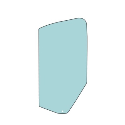 Скло ліва двері опускна citroen jumper ii 06- 0496 фото №1