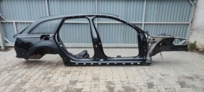 Audi a6 c7 четверть лонжерон правая блок двигателя порог bok фото №1