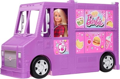 Barbie Samochód Foodtruck dla lalki GMW07, Mattel