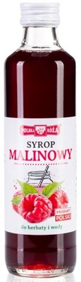 SYROP MALINOWY 250 ml - POLSKA RÓŻA (POLSKA RÓŻA ) POLSKA RÓŻA