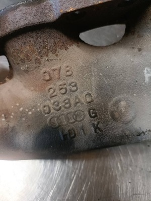 Колектор випускний audi оригінальний номер 078253033aq фото №1