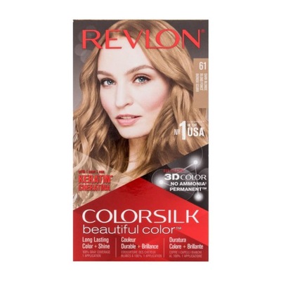 Revlon Colorsilk Farba do włosów dla kobiet 61 CIEMNY BLOND