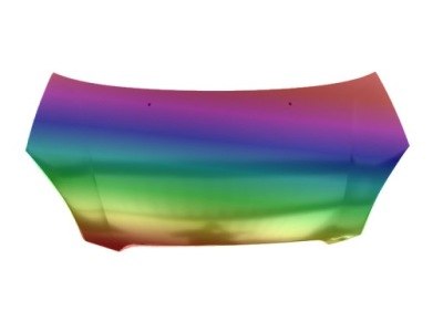 Kia picanto 2008-2011 капот будь-який колір фото №1