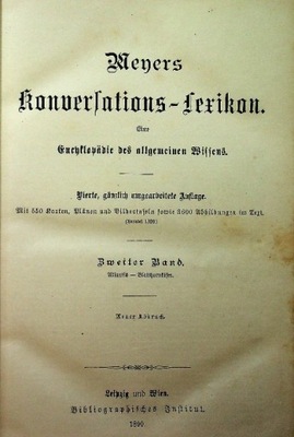 Meyers konversations Lexikon 1890 r.