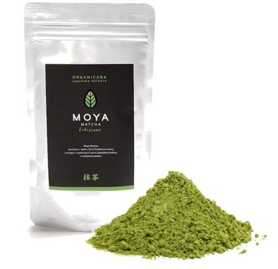 ORGANICZNA JAPOŃSKA HERBATA MOYA MATCHA DAY 50g BI